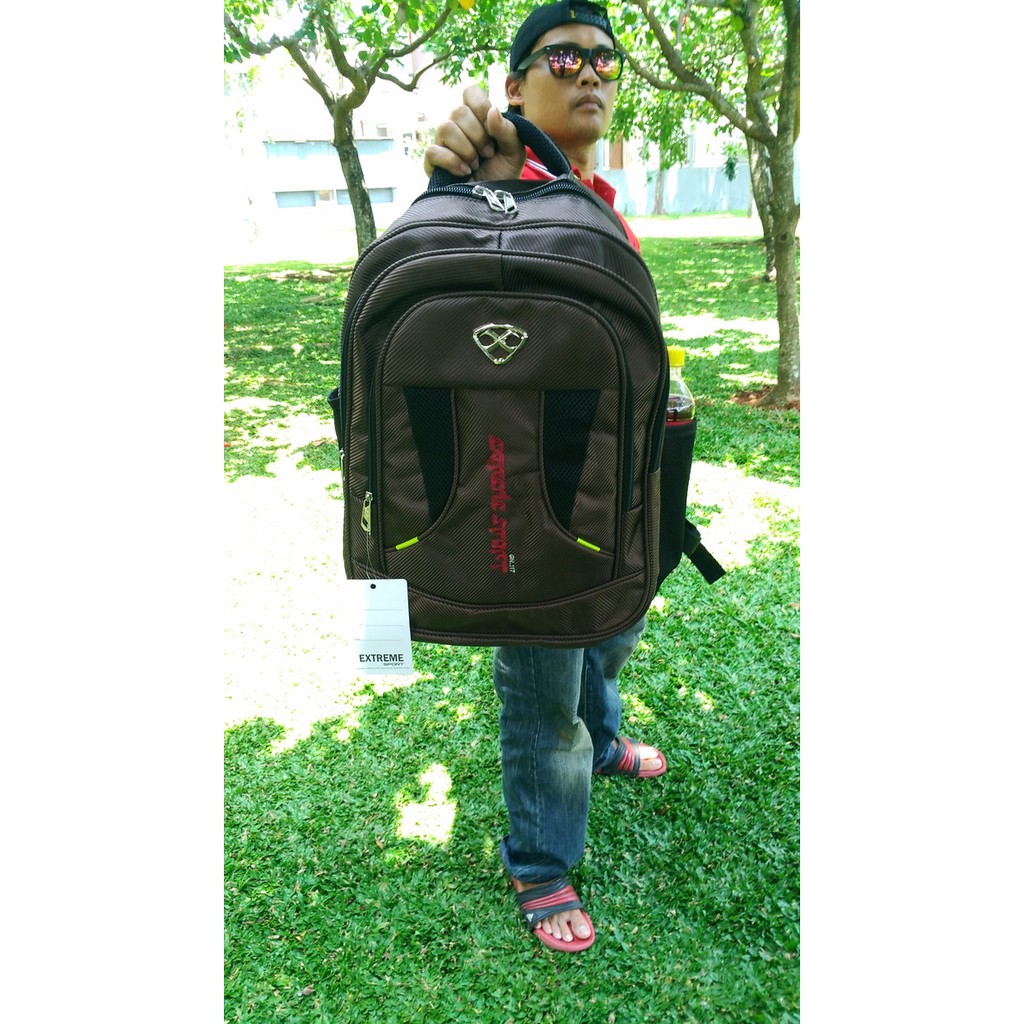 Tas Punggung Cowok Pria Model Polo Pallazo Alto Training Kuliah Grosir