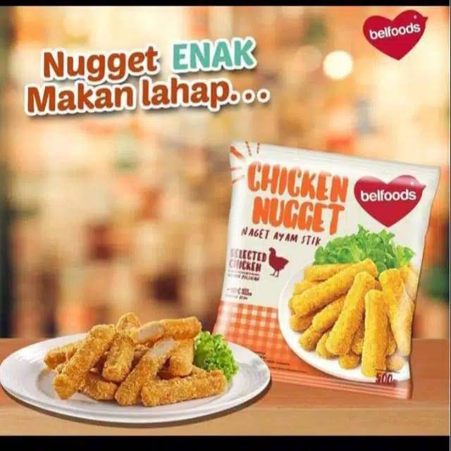 

Belfoods Naget Ayam Stik Favourite 500gr