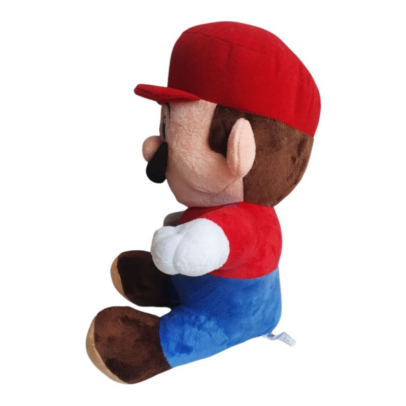 BONEKA LUCU SUPER MARIO BROSS LUIGI 42 CM