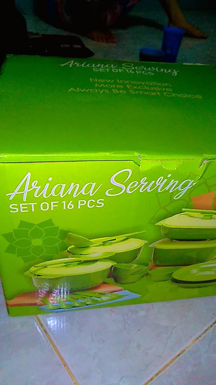 Prasmanan Set Jasmine Serving Set 12pcs/ Wadah Saji Makanan Set Lengkap Piring Dan Mangkok