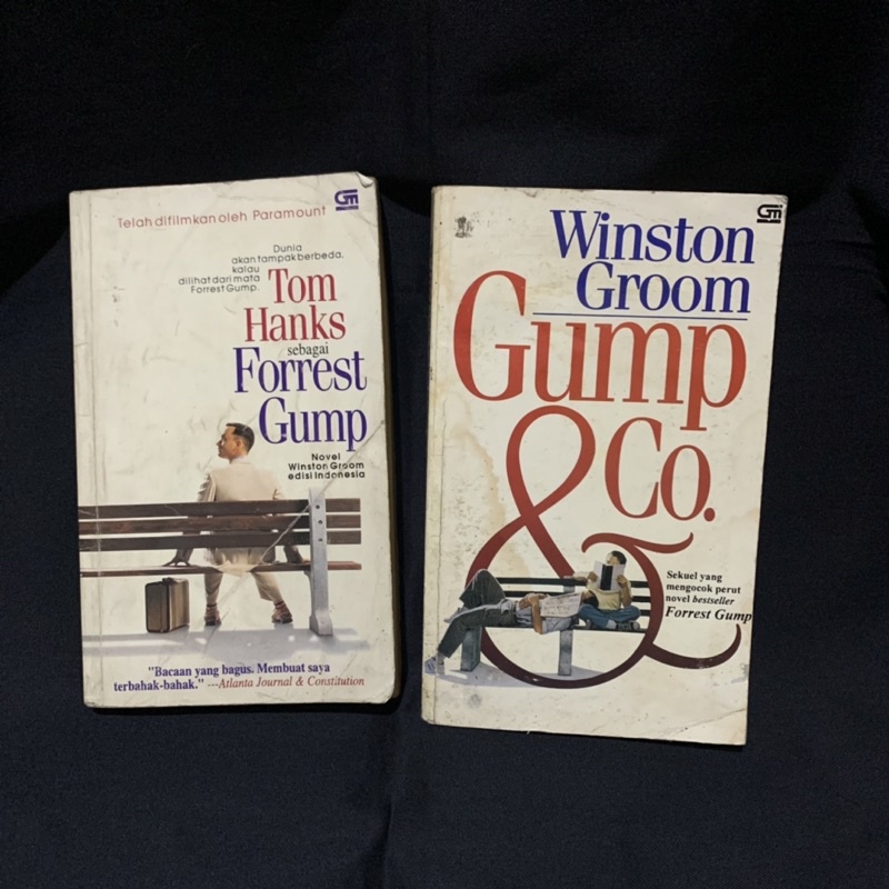 Forrest Gump Novel Set - Winston Groom-Terjemahan