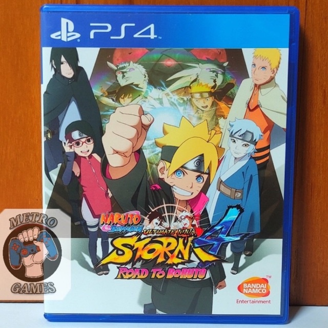 Naruto Ultimate Ninja Storm 4 Road to Boruto PS4 Kaset Naruto Boruto Playstation PS 4 5 CD BD Game Games Naruto ps4 boruto ps4 ps5 shippuden mainan anak