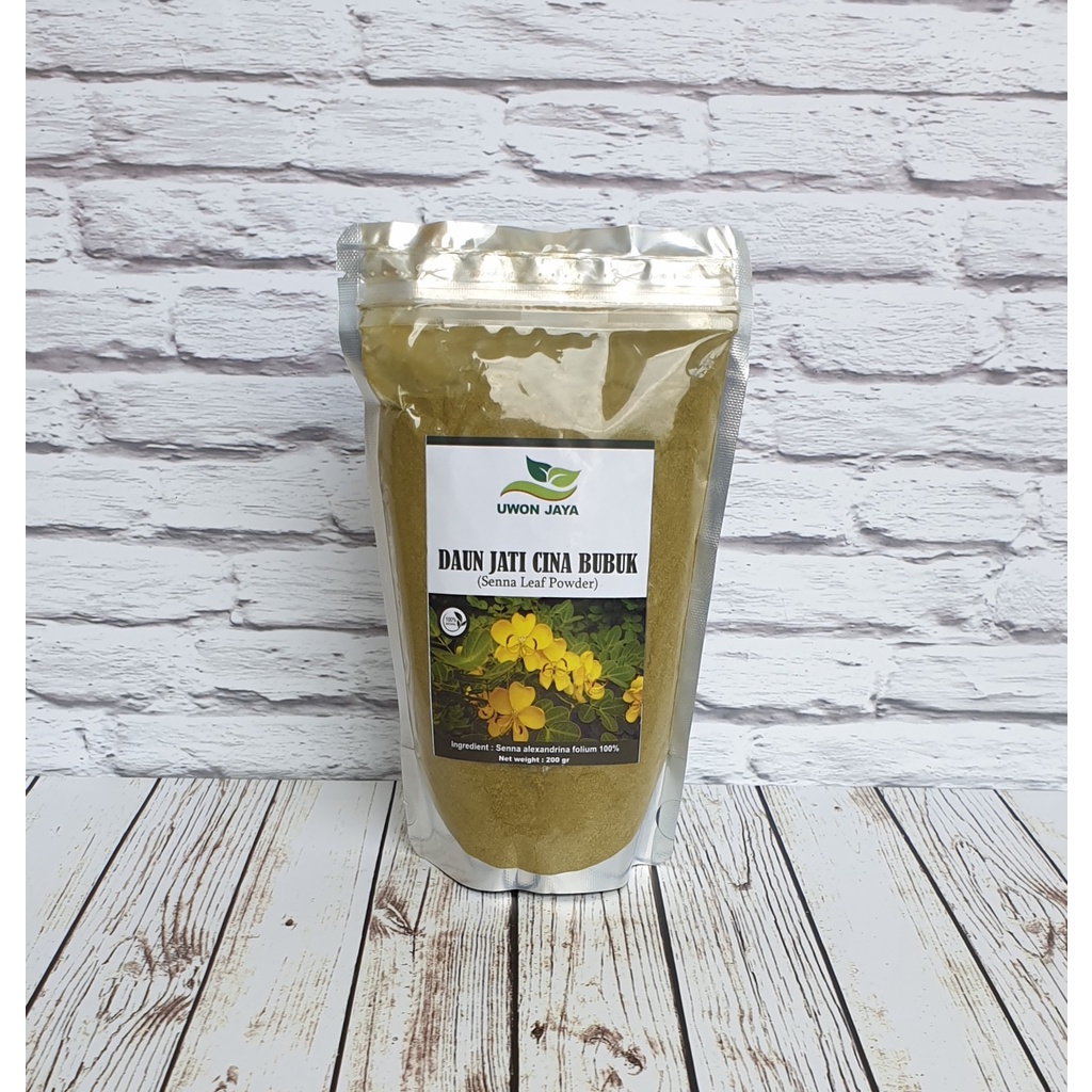 

DAUN JATI CINA BUBUK MURNI 100% / SENNA LEAF POWDER