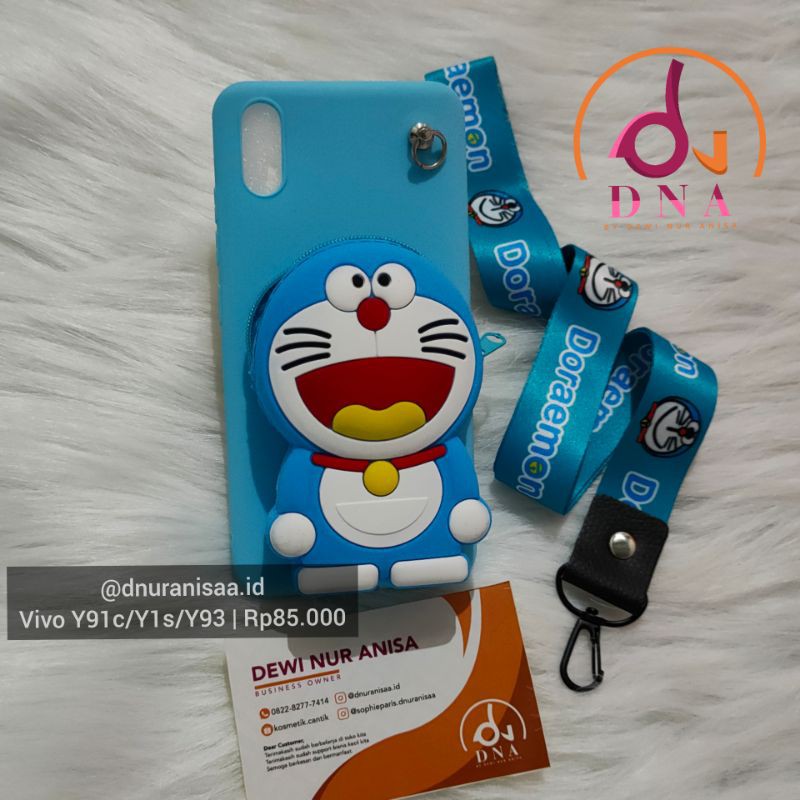 Silikon hp Doraemon untuk Vivo y91c/Y1s