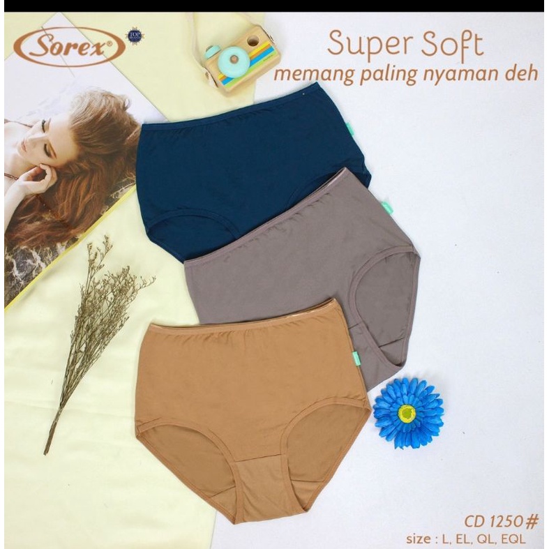 Celana Dalam Sorex 1250 super soft  murah