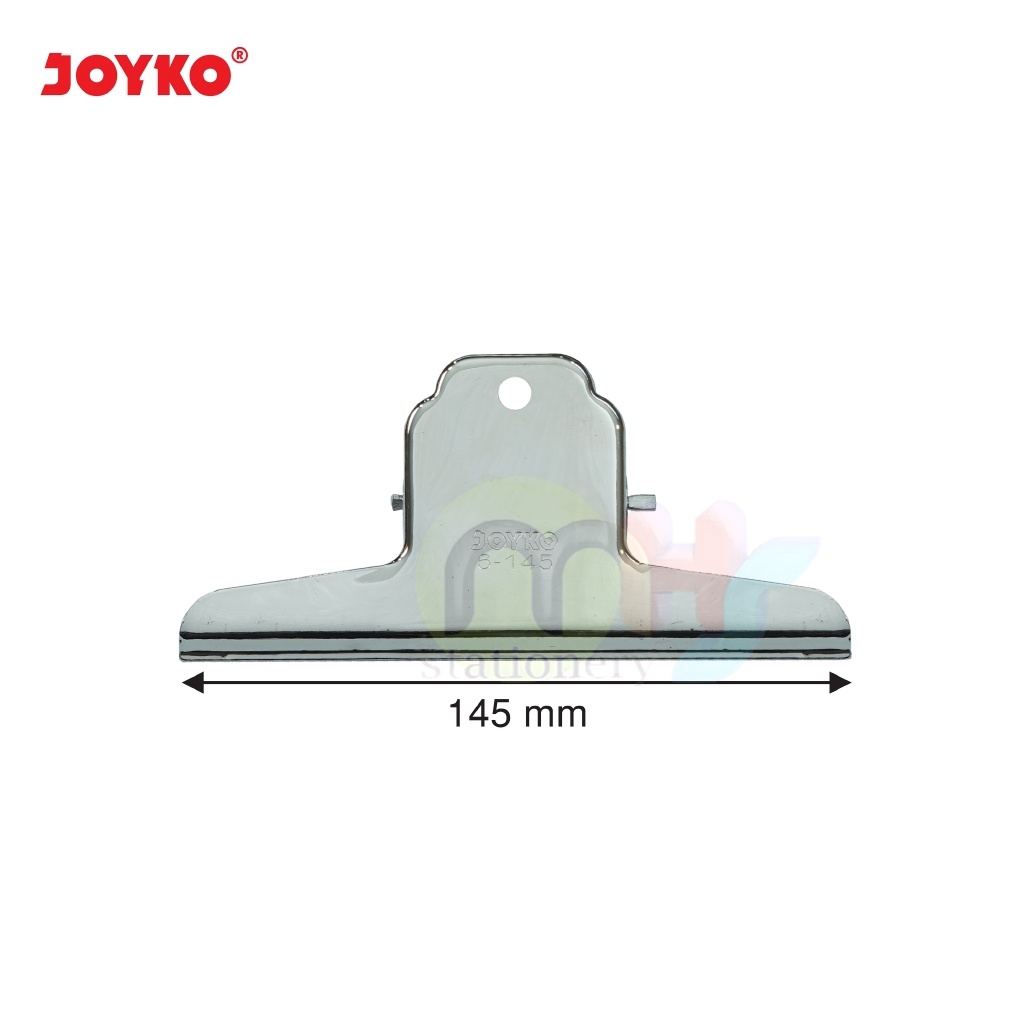 

Bulldog Clip Klip Penjepit Kertas Joyko 6-145 / 6", Neke