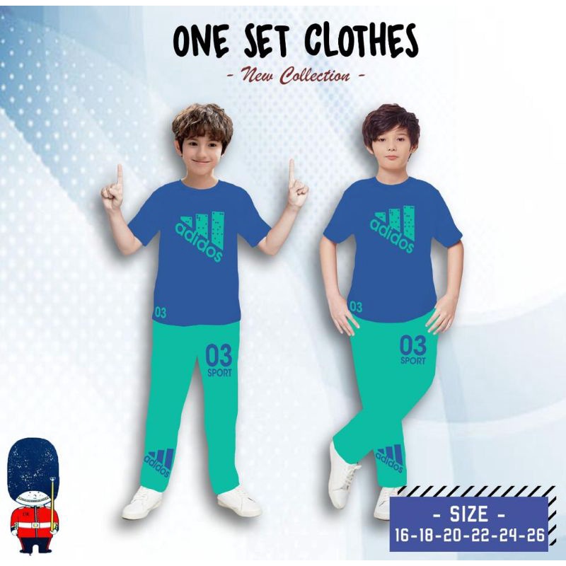 setelan celana panjang London Kids Adidas