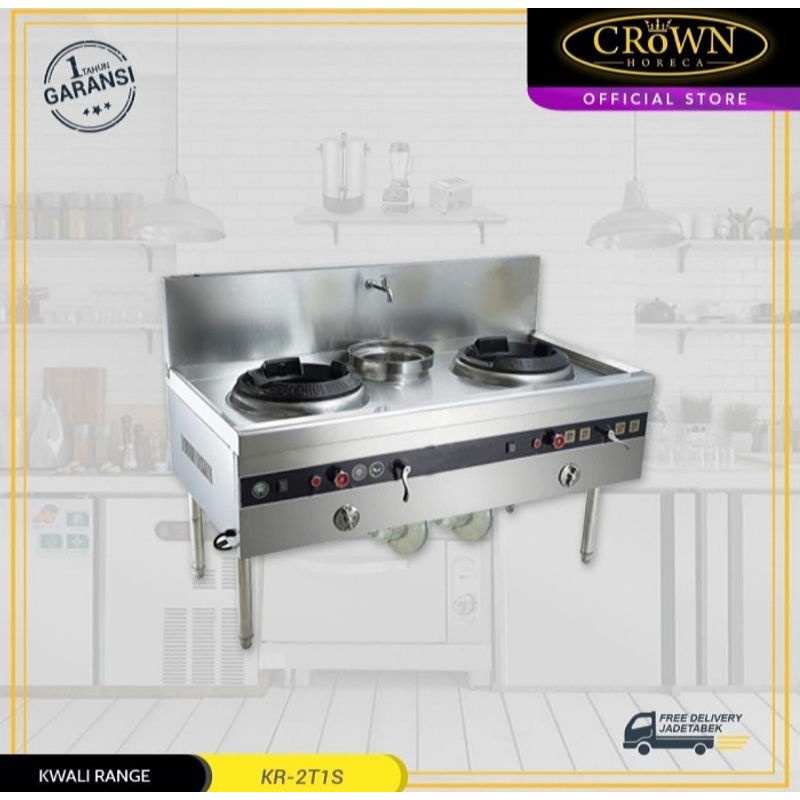 CROWN HORECA KR2T1S Kwali Range 2 Tungku 1 Soup Ring KR 2T1S