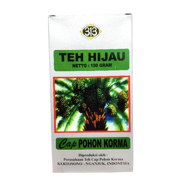 

Teh Hijau Cap Pohon Korma 313 - 100Gram