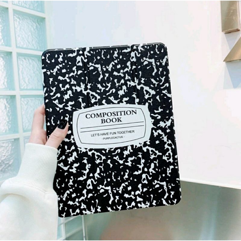 COMPOSITION BOOK IPAD CASE FOR IPAD PRO 11 IPAD AIR 3 4 AIR 5 CASE IPAD 10.2 CASE IPAD PRO 10.5 IPAD