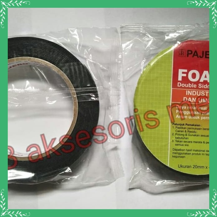 

ISOLASI DOUBLE TAPE FOAM PAJERO / SOLASI DOBEL TAPE BUSA SPOON GABUS