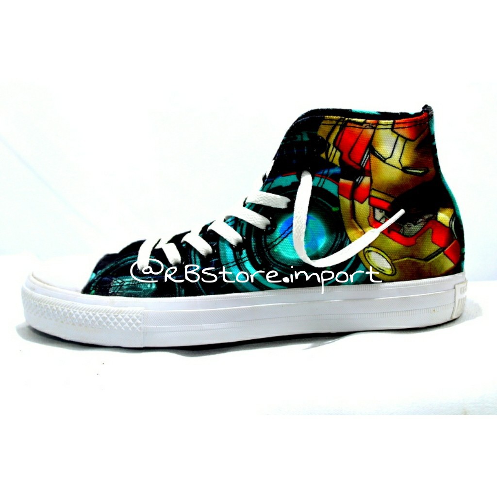 Ready Converse CT2 Hi Costum IronMan Ori Premium