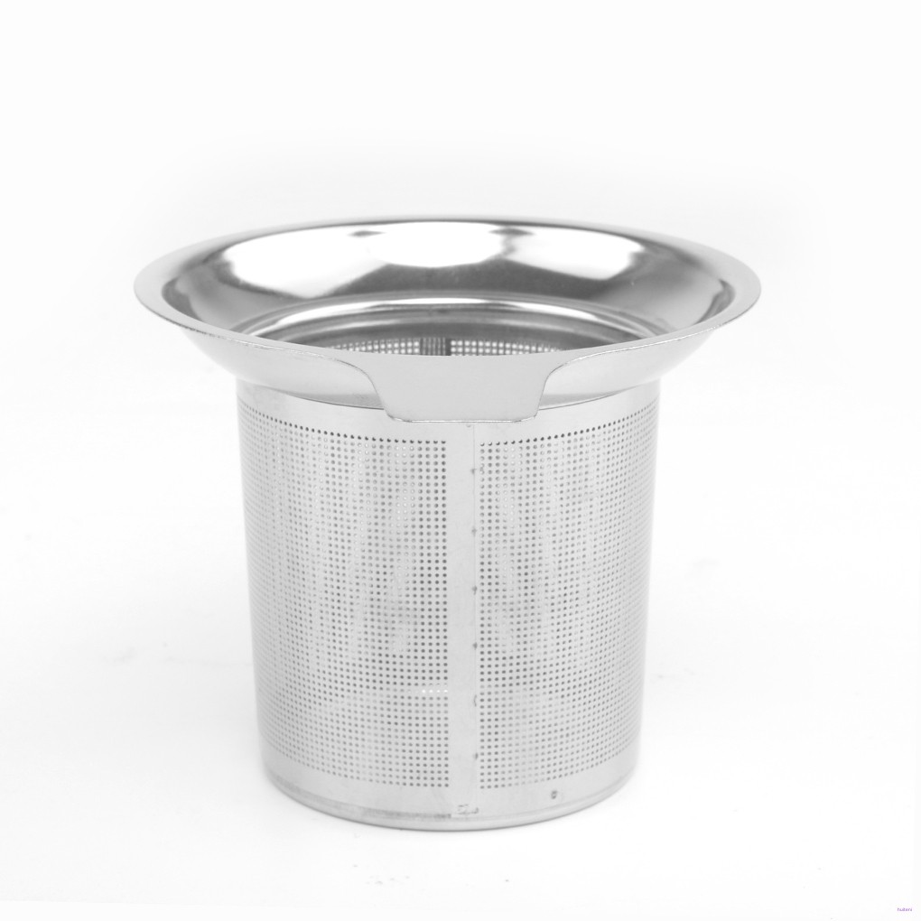 [READY STOCK] Tea Strainers Tea Leaves Separator Funnel Round Edge Single-Wire Mesh Filter Stainless Steel