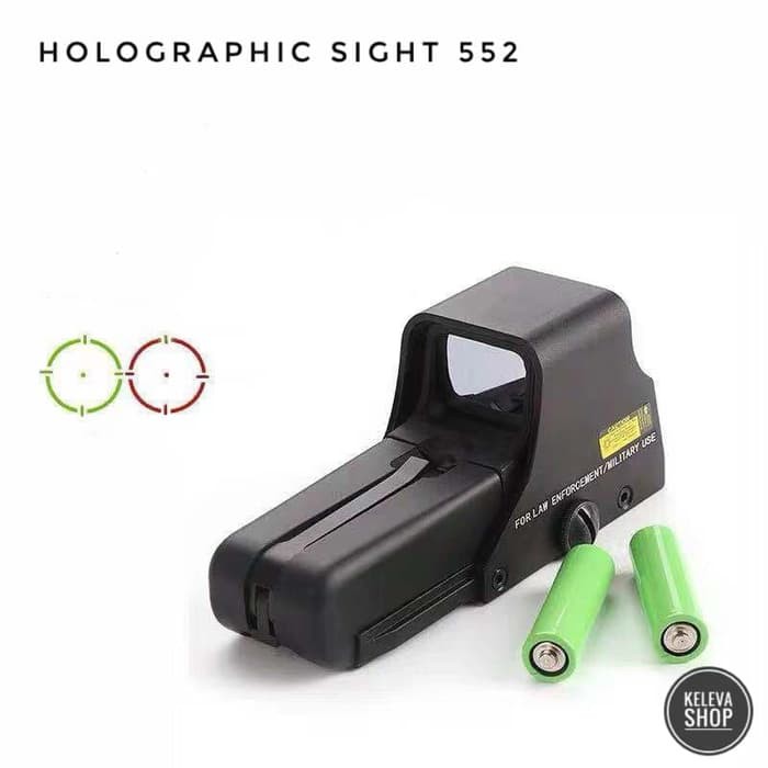 Holographic Sight Red Dot Holosight Reddot 552 Graphic Shopee Indonesia