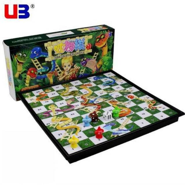 GROSIR MAINAN ULAR TANGGA MAGNET BY U3 INTERACTIVE GAME BEST SELLER