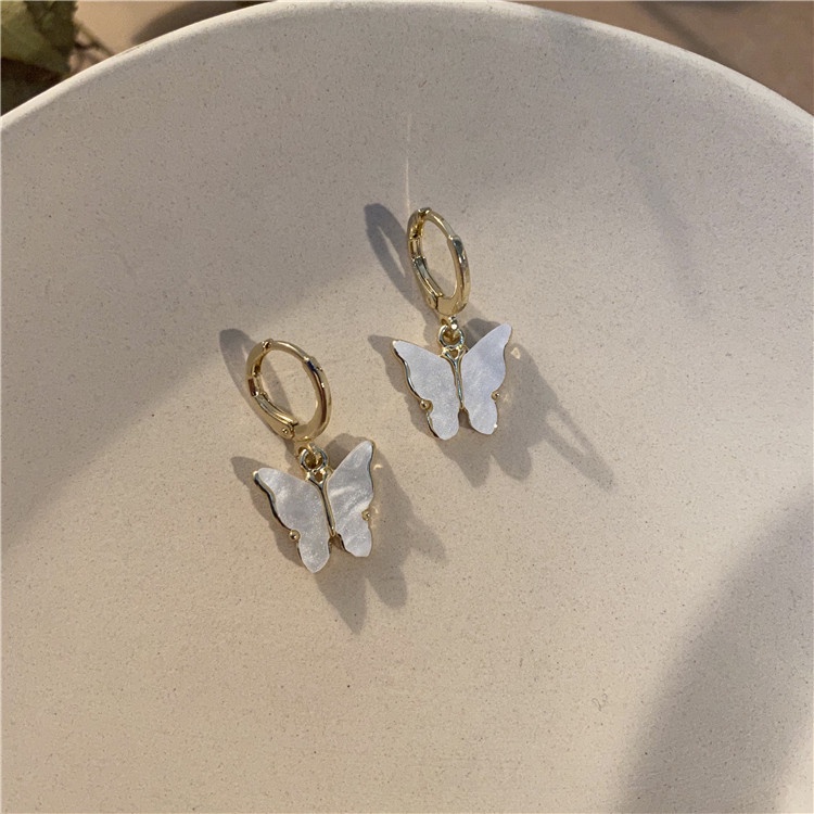 Butterfly Anting Bentuk Kupu-Kupu Gaya Korea