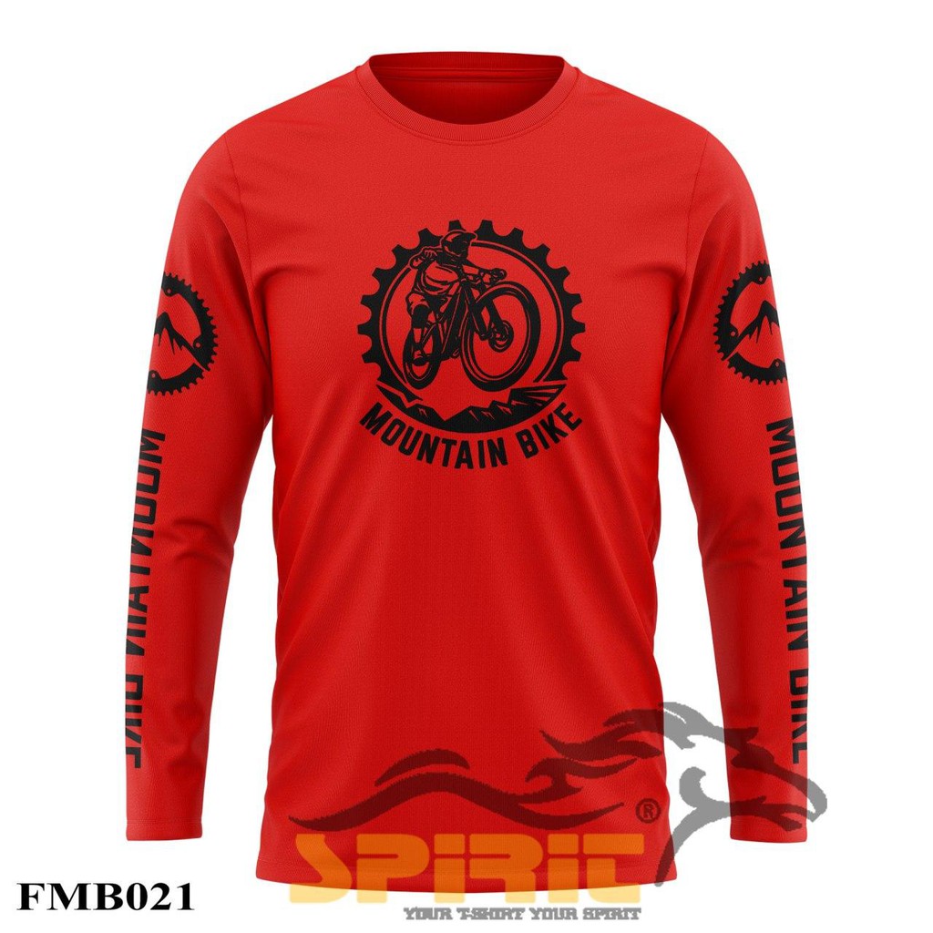 SALE BAJU LENGAN PANJANG MOUNTAIN BIKE MTB  GOES/ KAOS SEPEDA PRIA WANITA  ALL CALER BIG SIZE COD