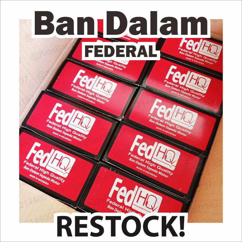 Ban Dalam Motor Bebek Matic Trail Ring 14 Ring 17 Ring 16 ✦FEDERAL HQ✦