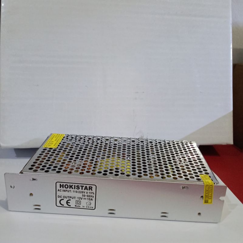 Power supply Hokistar adaptor 12V 10A/15A