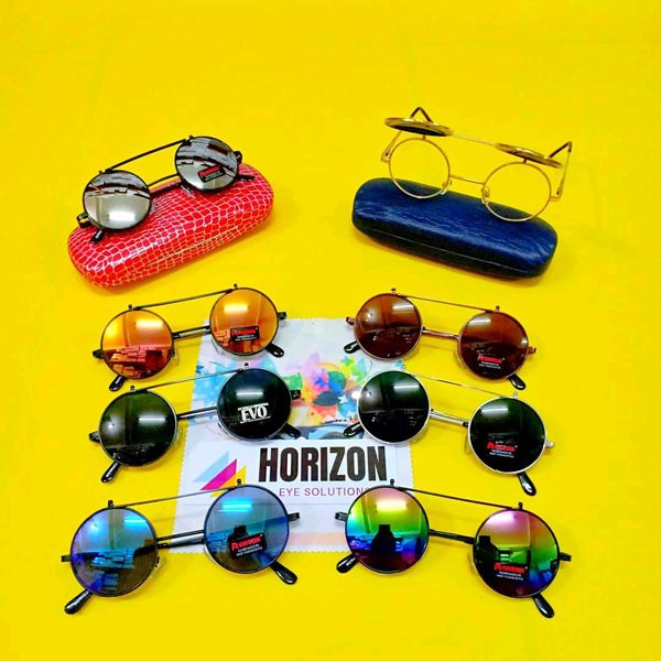 Super Promo kacamata boboho john lennon klip on clip on lensa double Murah