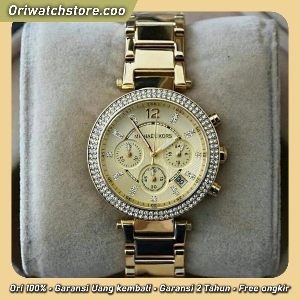 TERLARIS MICHAEL KORS ORIGINAL GARANSI JAM TANGAN WANITA MK5354 MK5626 MK5688 STAINLESS STEEL