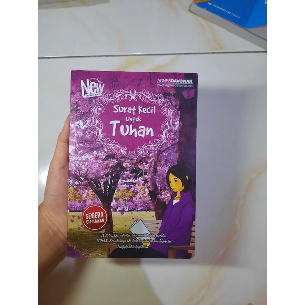 

PRELOVED NOVEL SURAT KECIL UNTUK TUHAN AGNES DAVONAR ORI