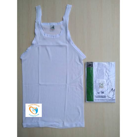 1 Pcs Kaos Dalam Scorpion - SInglet Pakaian Dalam Pria Dewasa - Putih