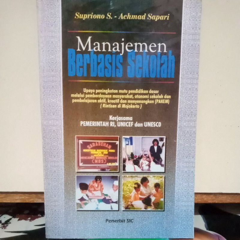 Buku Manajemen - Manajemen Berbasis Sekolah