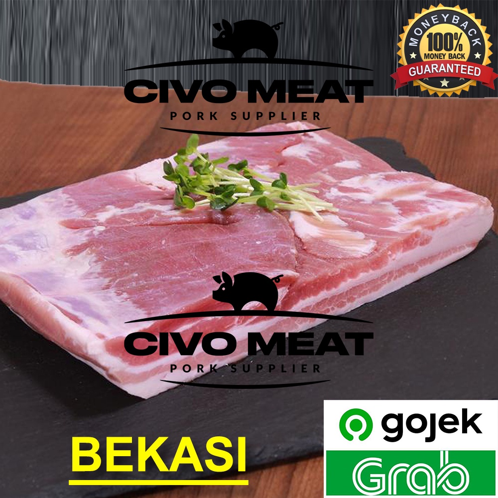 

Pork Belly Skin off / Samcan Babi lepas kulit 1kg