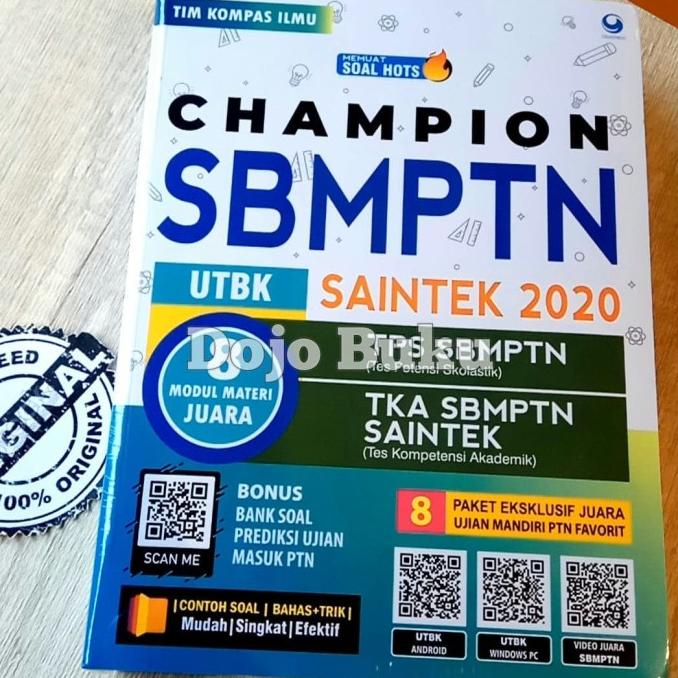Champion Utbk Sbmptn Saintek 2020 - 2021 by Tim Kompas Ilmu