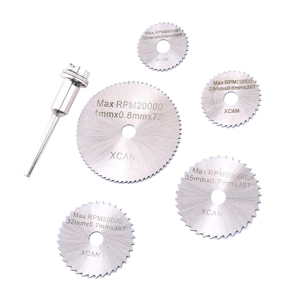 Taffware Mata Bor Mini Gerinda Kayu HSS Saw Blade 22/25/32/35/44mm 5 PCS - QUOT06XX