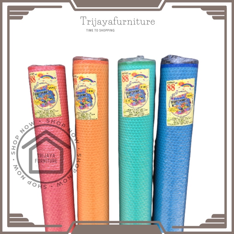 Karpet Spons Timbul Polos 120x200cm / Tikar Lantai / Karpet Lantai Polos