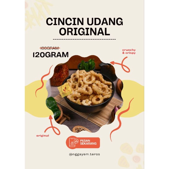 

CINCIN UDANG ORIGINAL