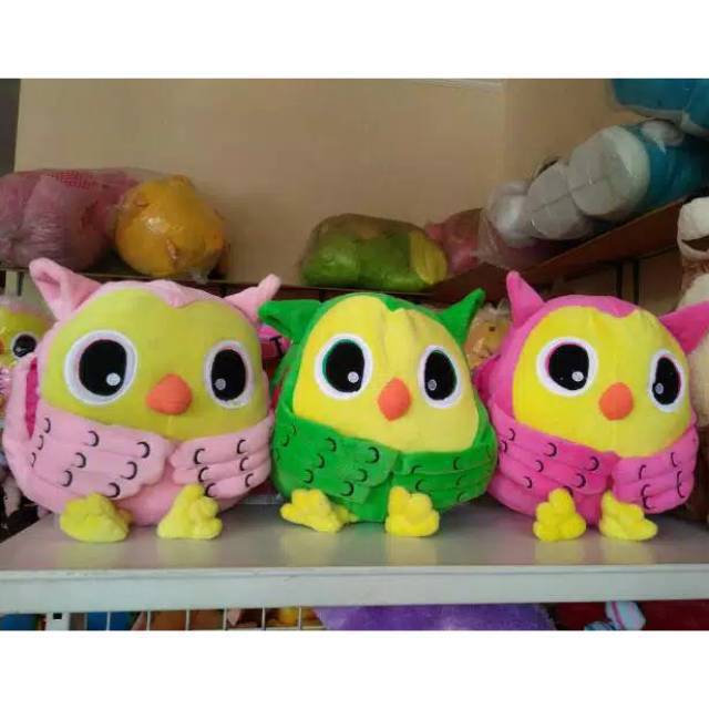 Boneka SNI roumang/rumang owl 35cm.