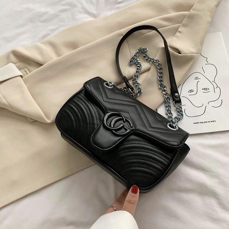 TAS CG TALI RANTAI Tas Selempang Wanita Murah Import Tas Impor Fashion Wanita Perempuan Cewek Tas Fa