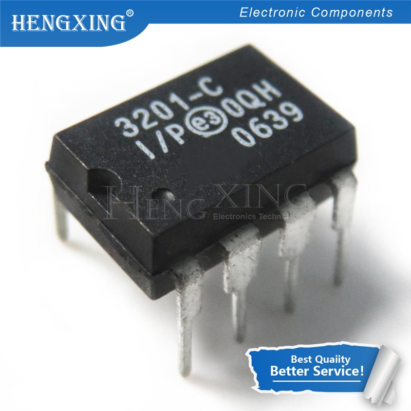 10pcs Ic MCP3201-BI-P MCP3201-CI / P MCP3201 MCP3202-BI / P MCP3202-CI / P MCP3202 DIP-8