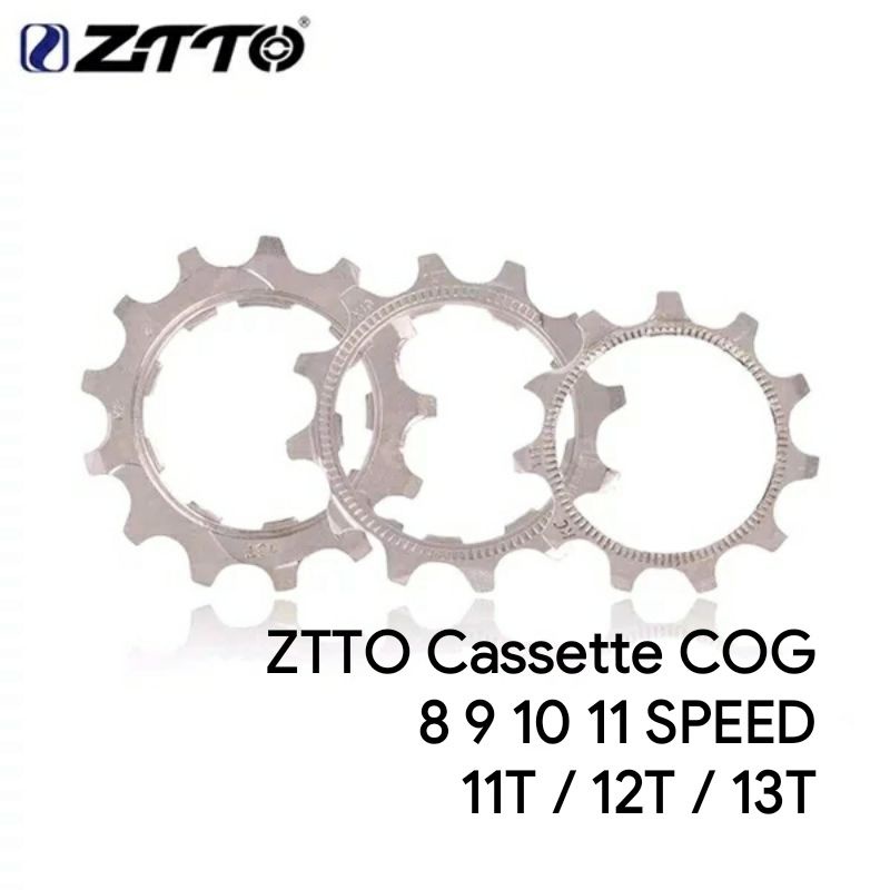 ZTTO COG 11T-12T-13T Sprocket Cassette 8/9/10/11 Speed