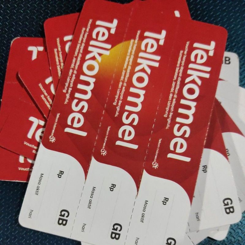 vocher telkomsel/vocer telkomsel 7H 3GB/2,5GB zona 1dan2 sumbagsel,jambi,lampung