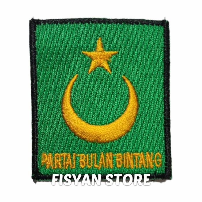 Badge Bet Partai Bulan Bintang | Logo Partai Bulan Bintang