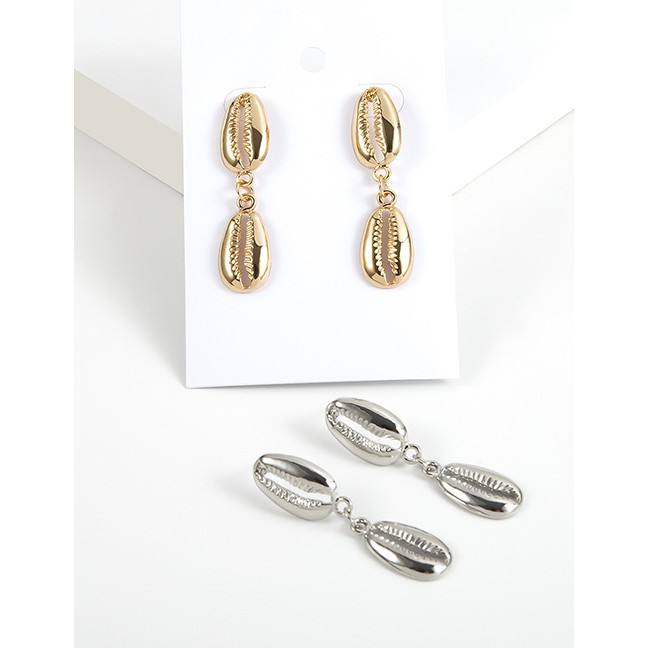 LRC Anting Tusuk Fashion Two Shell Earrings F35808