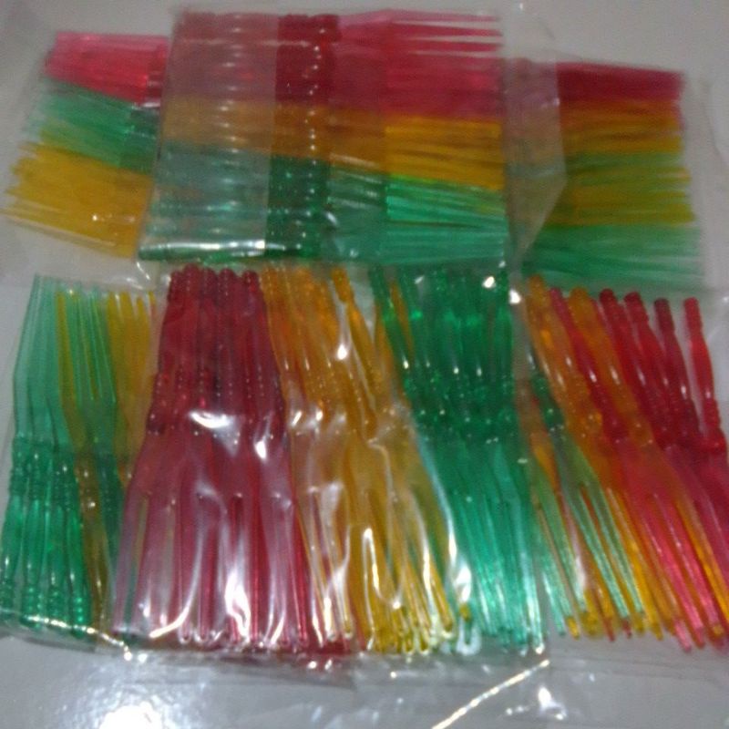 Garpu Plastik Kecil
