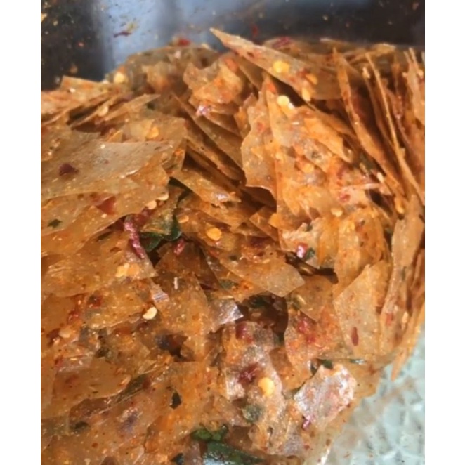 

KRIPIK KACA PEDAS DAUN JERUK