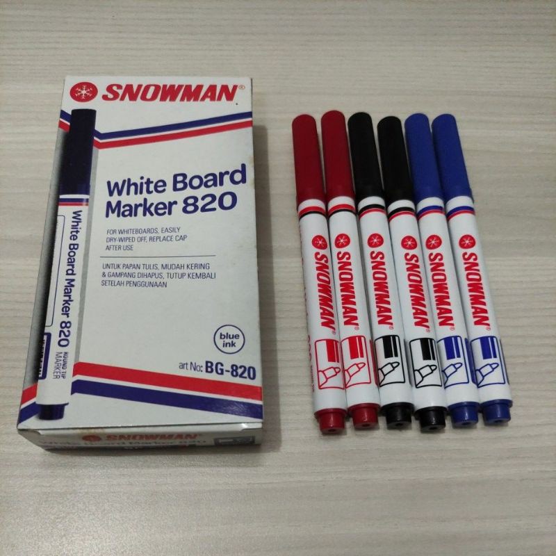 

Spidol snowman white board 820