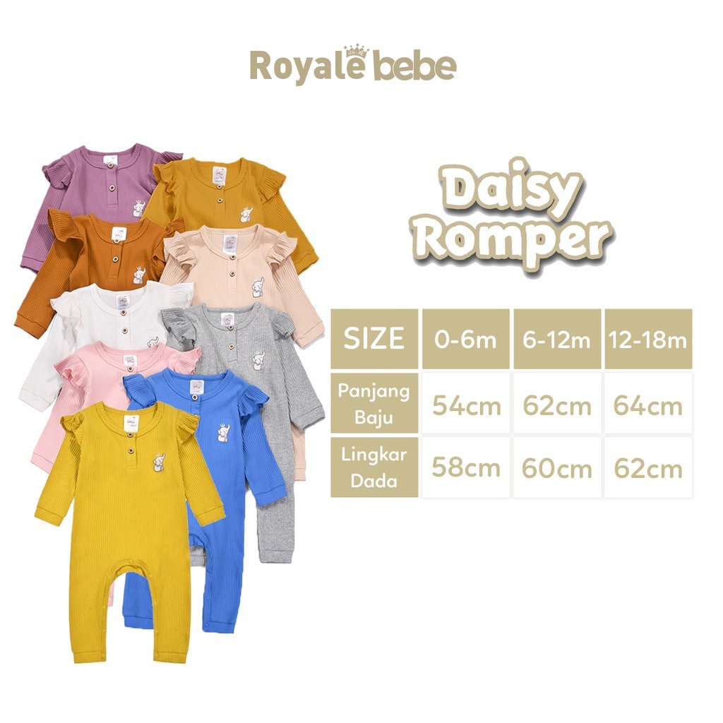 Sleepsuit Royale Bebe Daisy / Mambi Romper baby