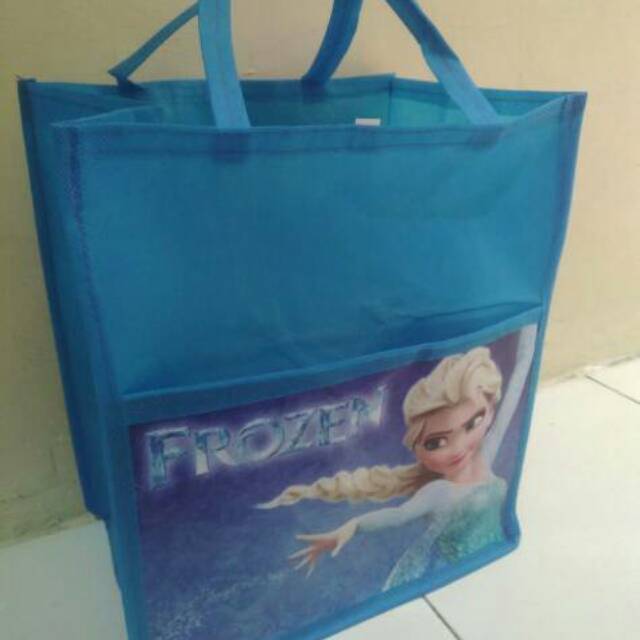 Tas ulang tahun frozen 2 kantong