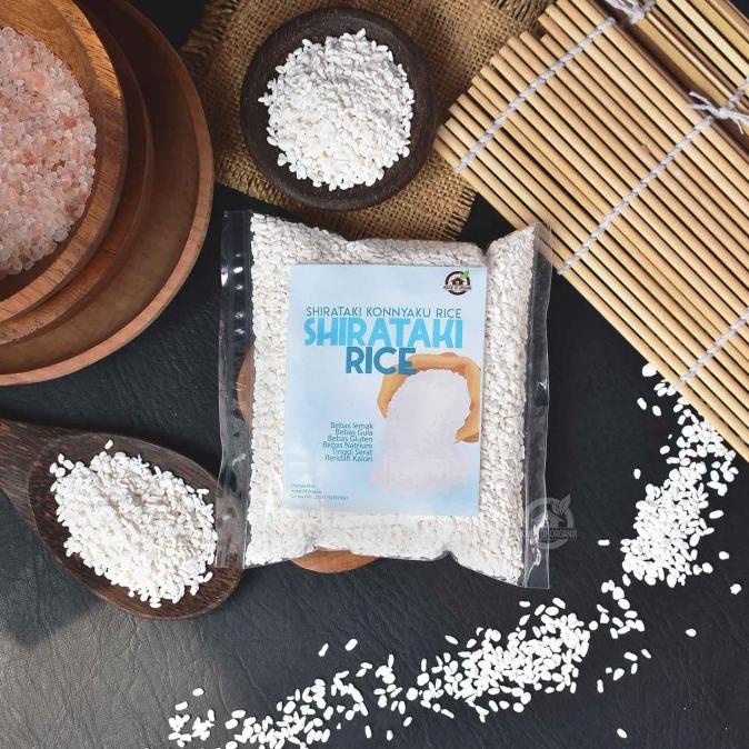 

Harap Baca Deskripsi Sebelum Order Shirataki Konnyaku Rice / Beras shirataki 500 Gr