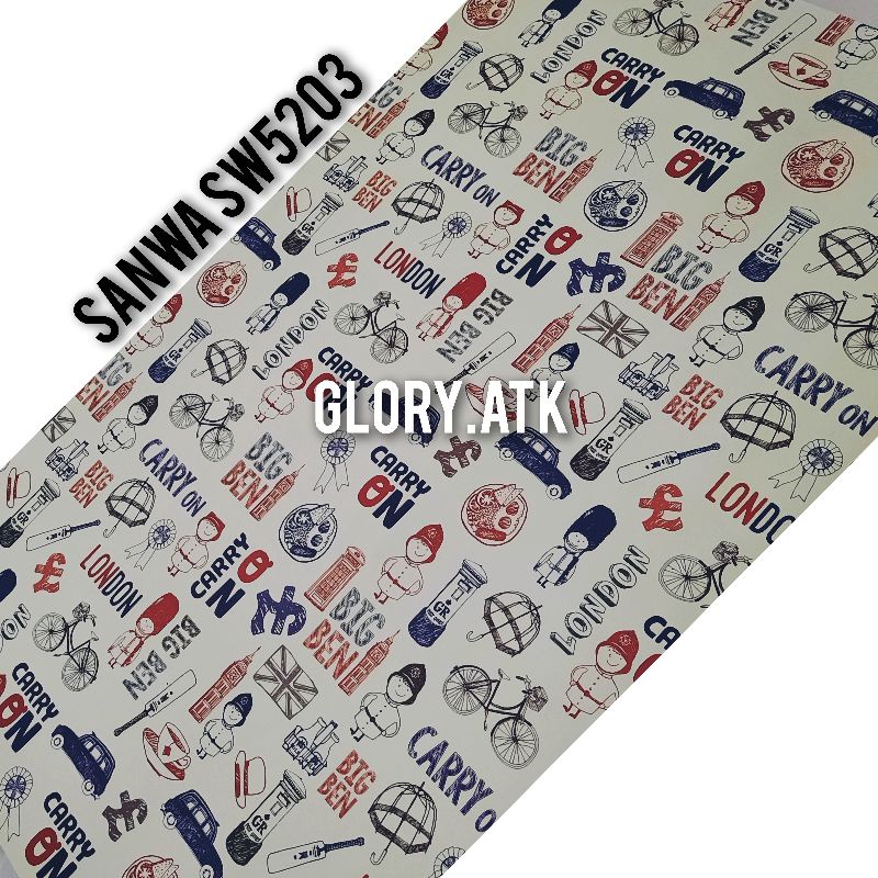 

KERTAS KADO SANSAN WAWA/SANWA LONDON SW5203