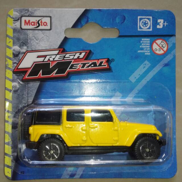 Maisto Fresh Metal Jeep Wrangler Rubicon