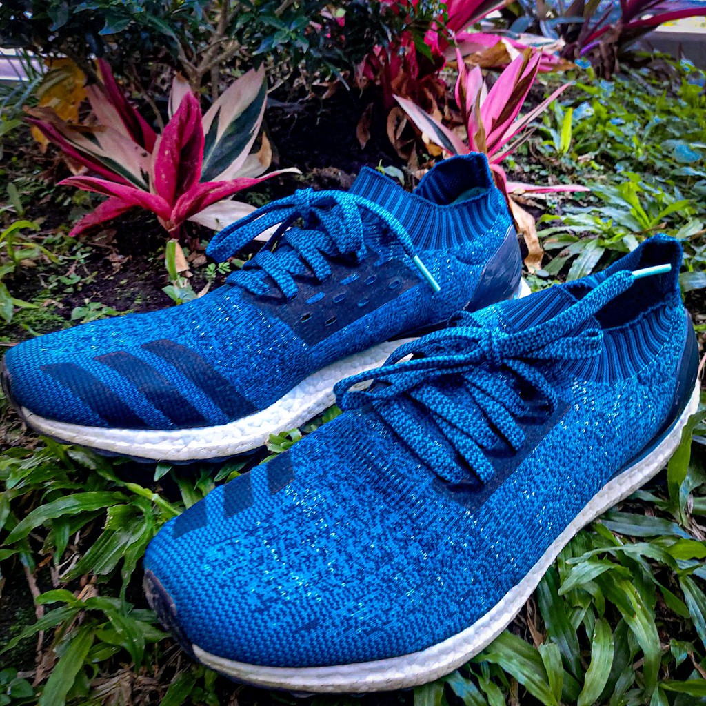 Adidas Ultraboost Uncaged Petrol Blue Ori 100% - Biru
