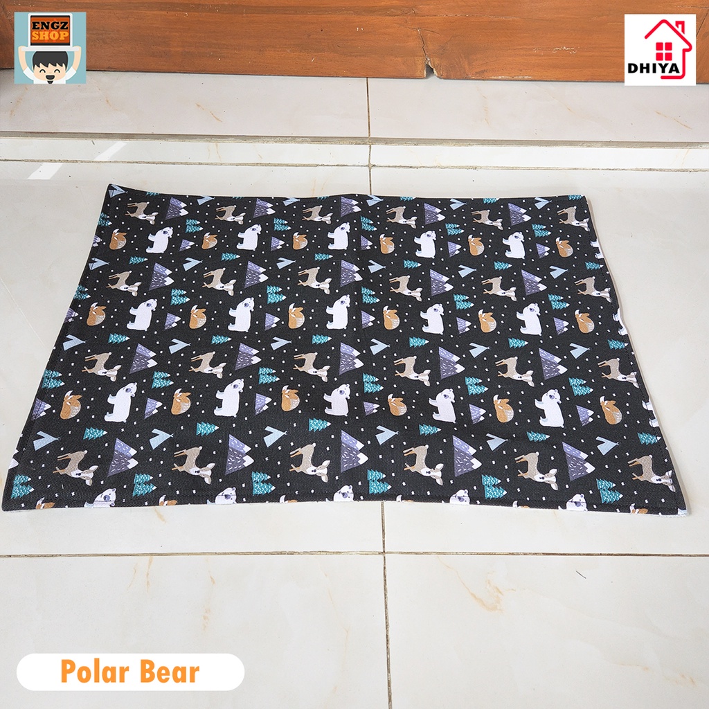 Keset Dapur 2 in 1 Panjang Anti Slip